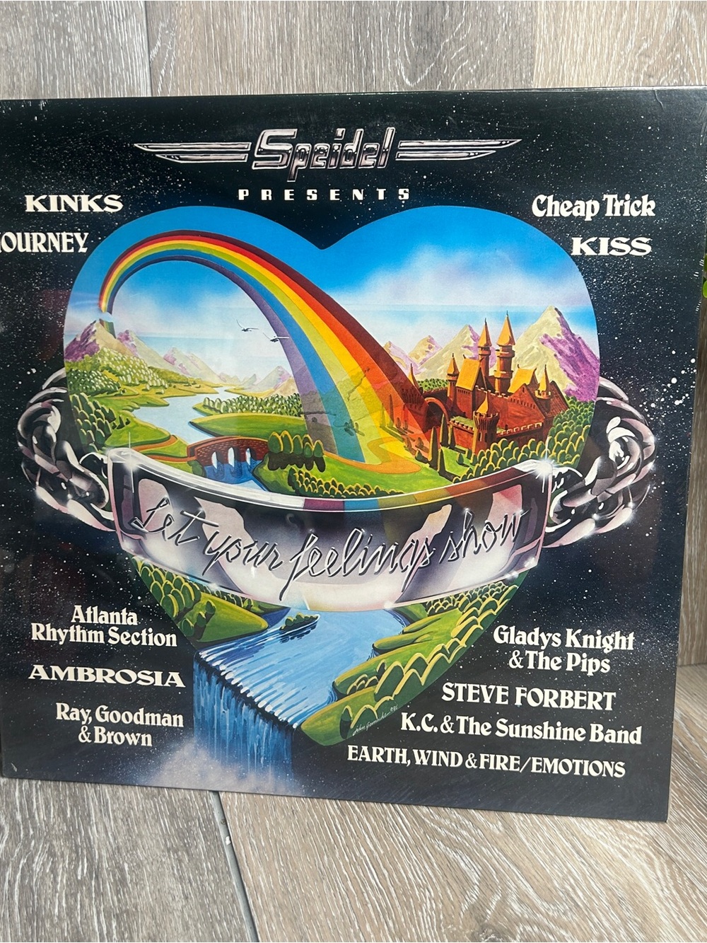 Brand New Sealed 1981 Speidel Vinyl LP • Journey Cheap Trick KISS
